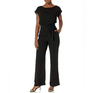 Eliza J Cap Sleeve Wide Leg Jumpsuit